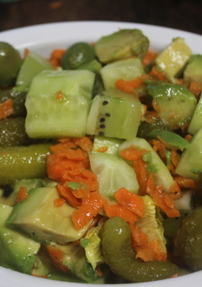 Una foto de Ensalada verde