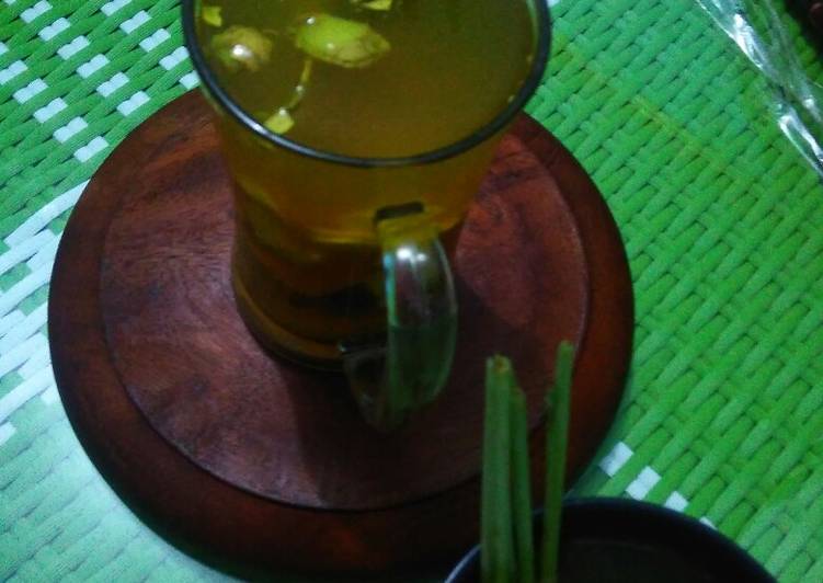 Cara Gampang Membuat Infuse water rimpang, Lezat