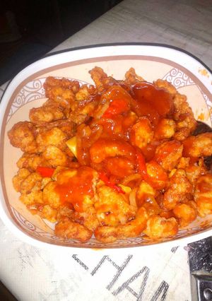 Foto resep Ayam goreng tepung saus asam manis