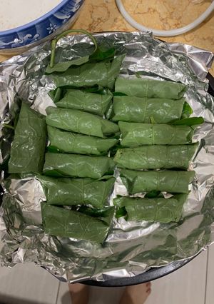 Hình của món Bò nướng lá lốt (bé ăn dặm 9m).
