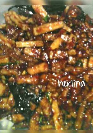 Foto resep Orak arik tempe.tahu maniz.legit😱😍😘