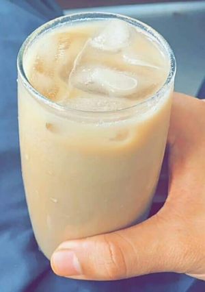 A picture of Chocolate milkshake.