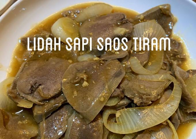 Resep Lidah Sapi saos tiram yang Menggugah Selera
