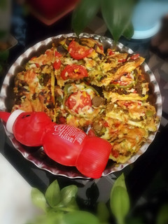 عکسی از دستور پیتزا گوشت و قارچ
