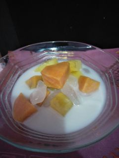Foto resep Kolak Ubi mix Kolang Kaling kuah putih #BikinRamadhanBerkesan