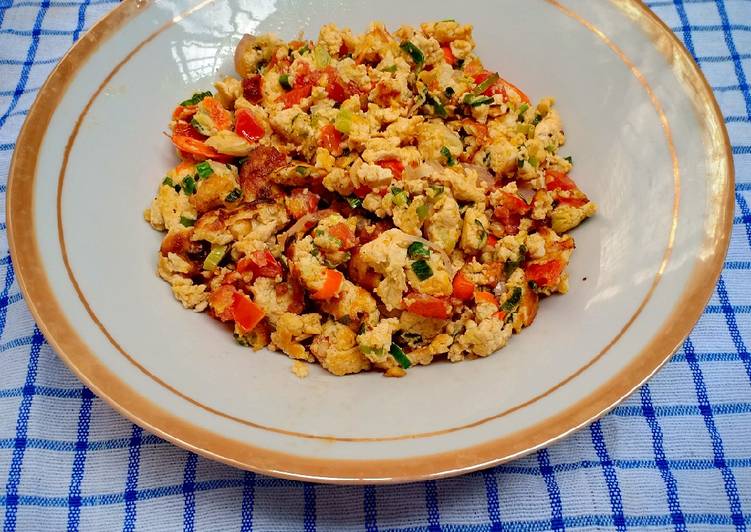 Orak arik tahu telur