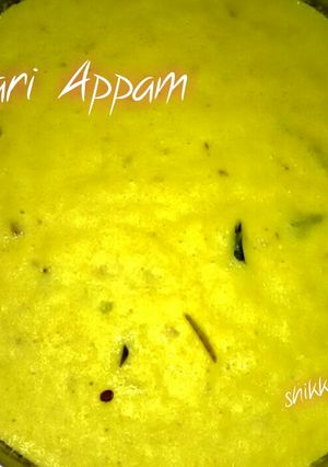 A picture of Indari Appam.