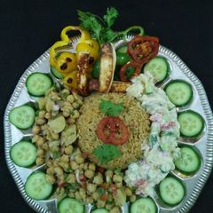 A picture of Vegan platter.