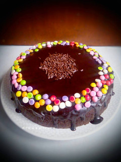 Foto resep Moist Steam Chocolate Cake,No Mixer