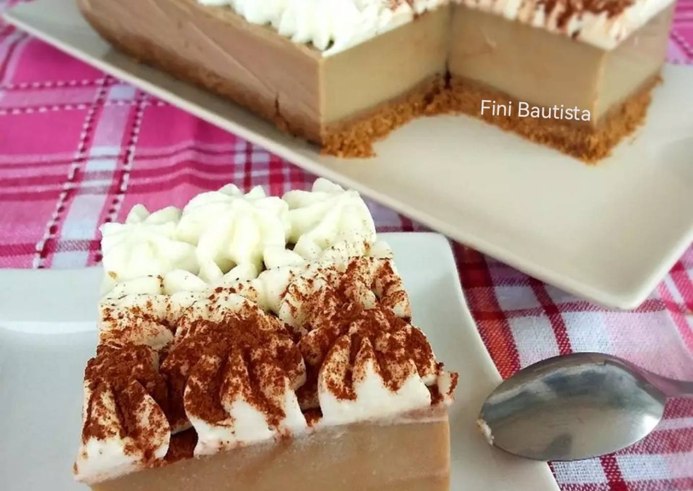 Tarta de capuchino sin azúcar