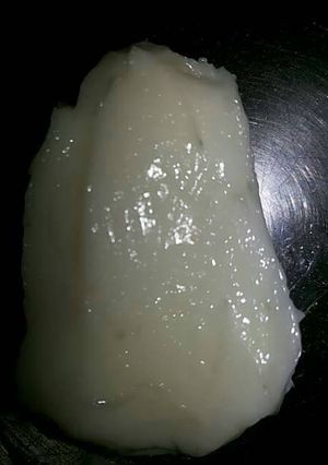 A picture of Homemade Amul butter.