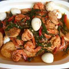 Udang tauco tahu telur puyuh রেসিপির প্রধান ছবি