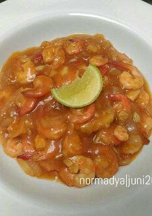 Foto resep Udang Saus Tiram