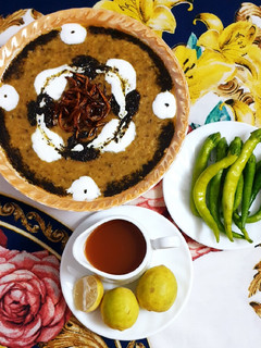 عکسی از دستور آش ماش