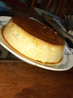 Una foto de Flan de leche sencillo