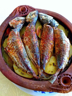 Una foto de Tajine de jureles de sangre con verduras al masala powder