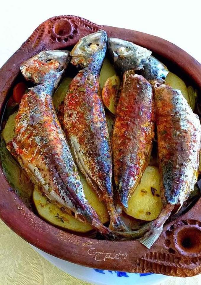 Una foto de Tajine de jureles de sangre con verduras al masala powder