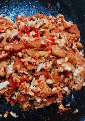 Foto resep Tempe unyet sambel bawang