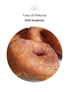 A picture of Fluffy doughnuts.