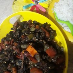 A picture of Chatpati Okra...
