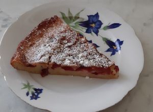 Cseresznyés Clafoutis (tejespite) 🍒 recept fotója