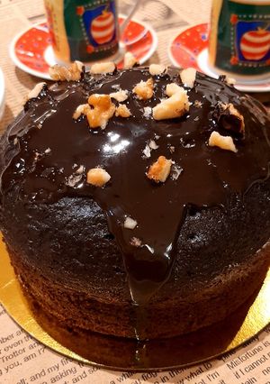 عکسی از دستور کیک موکا کوئیک میکس