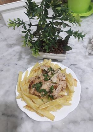 صورة لوصفة اسكالوب بالجبن