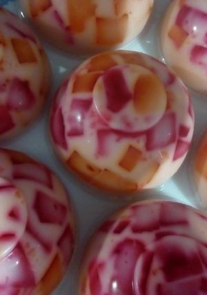 Una foto de Gelatina mosaico