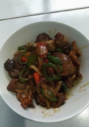 Foto resep Ati ampela pedas manis
