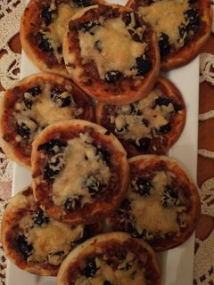 صورة لوصفة بيتزا