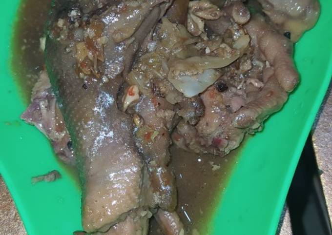 Resep Tongseng kepala ayam ceker Anti Gagal