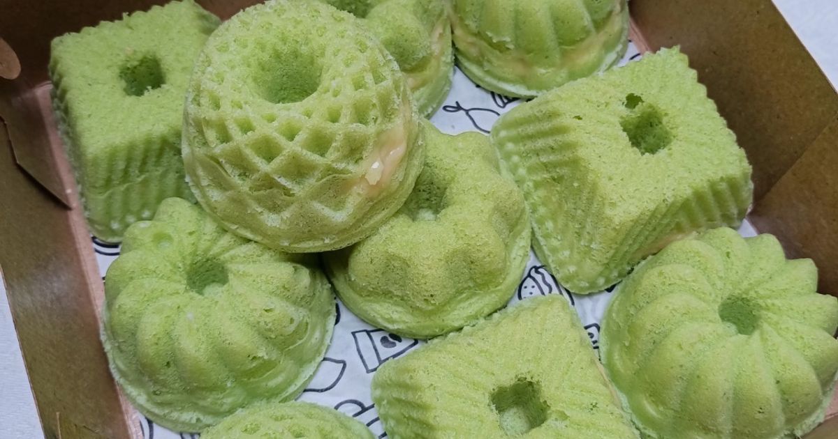 Bolu Kukus Pandan Keju