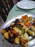 Brochettes de verduras con ali oli