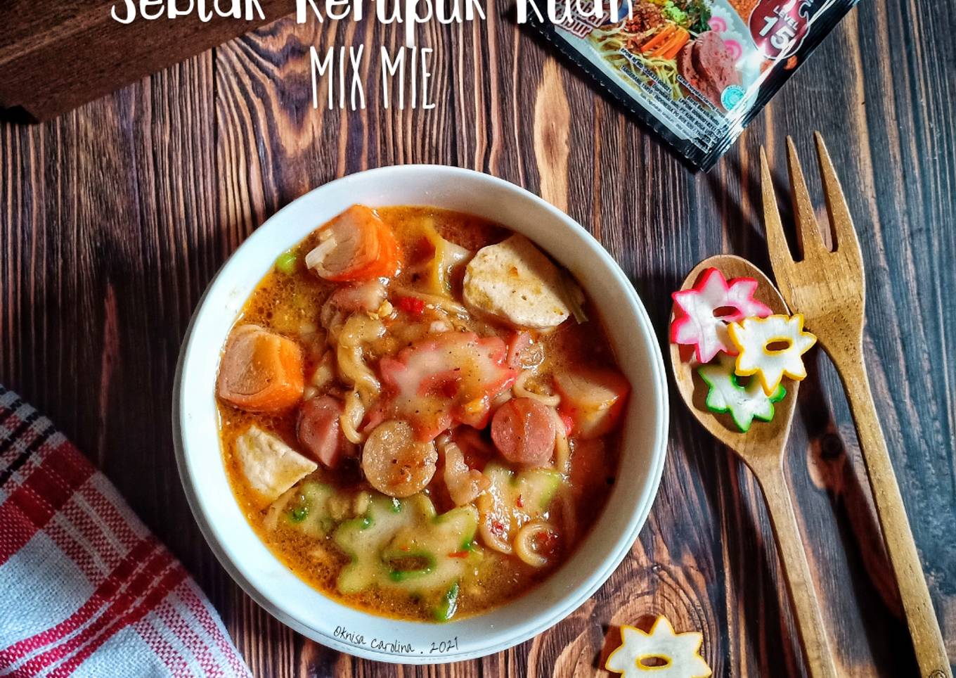 Seblak Kerupuk Kuah Mix Mie