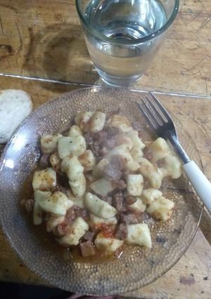 Una foto de Ñoquis de papa