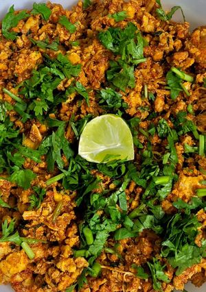 A picture of Chicken Kheema.