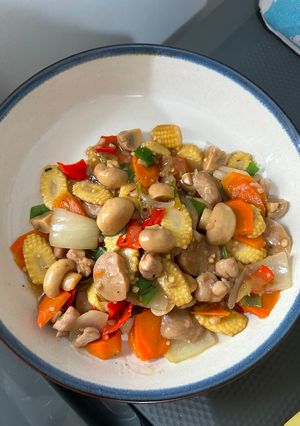 Foto resep Capcay Jamur Kancing