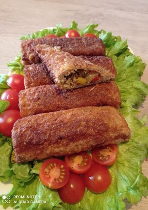 Une photo de Pain de mie roulé
