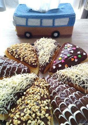 Foto resep Donat Pizza Ekonomis Empuk