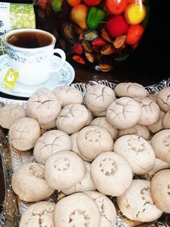 عکسی از دستور شیرینی خشک کاکائویی و وانیلی