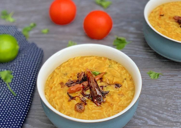 How to Prepare Homemade Dal Khichdi (ข้าวต้มอินเดีย)