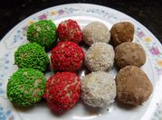 Una foto de trufas sin tacc