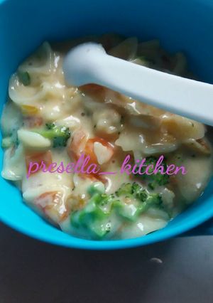 Foto resep Macaroni creamy cheese (mpasi)