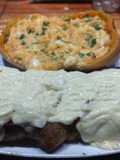 Lomo en tira a la calabrese con coreanito relleno
