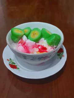 Foto resep Es Pisang Ijo Khas Makassar