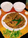 Oats -Cilantro Flatbread