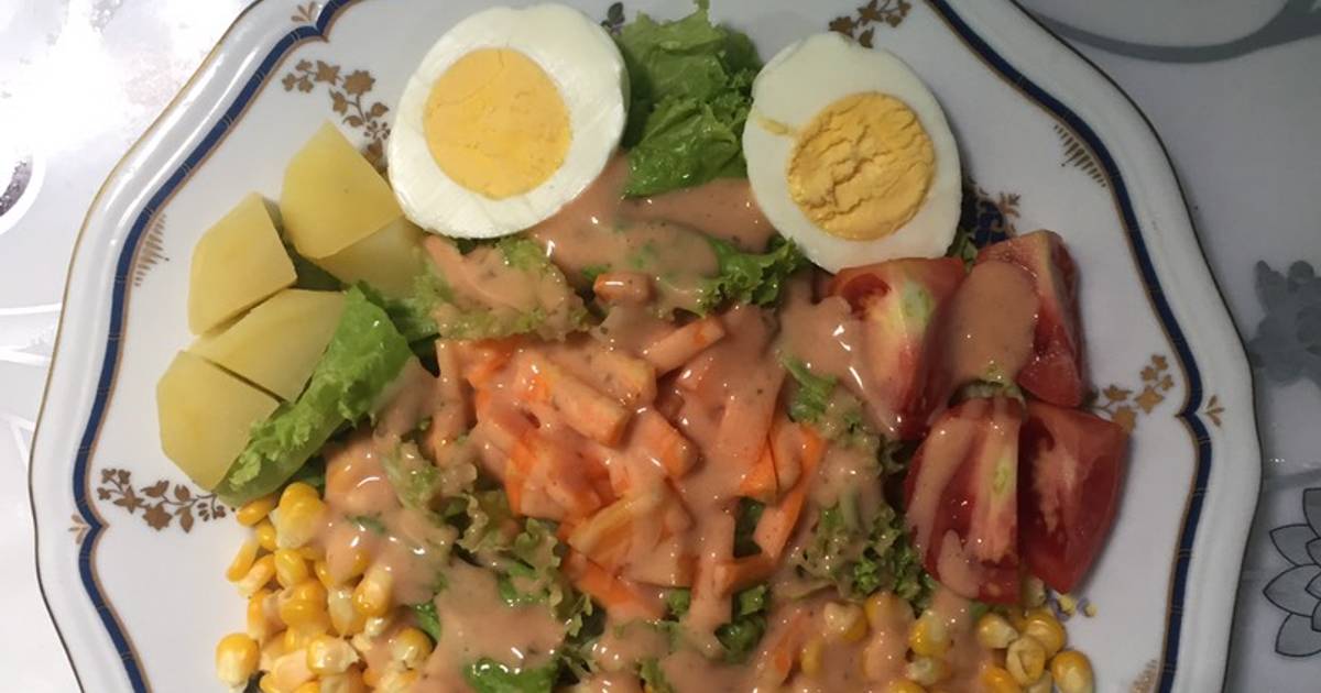 Resep Salad Diet mudah dan Enak oleh Widya Zahra - Cookpad