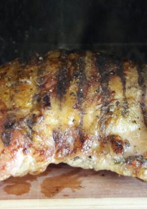 Una foto de Matambre de Cerdo relleno