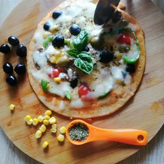 No Yeast Instant Pizza without oven A picture of No Yeast Instant Pizza without oven.