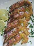 Gamberoni gratinati al forno